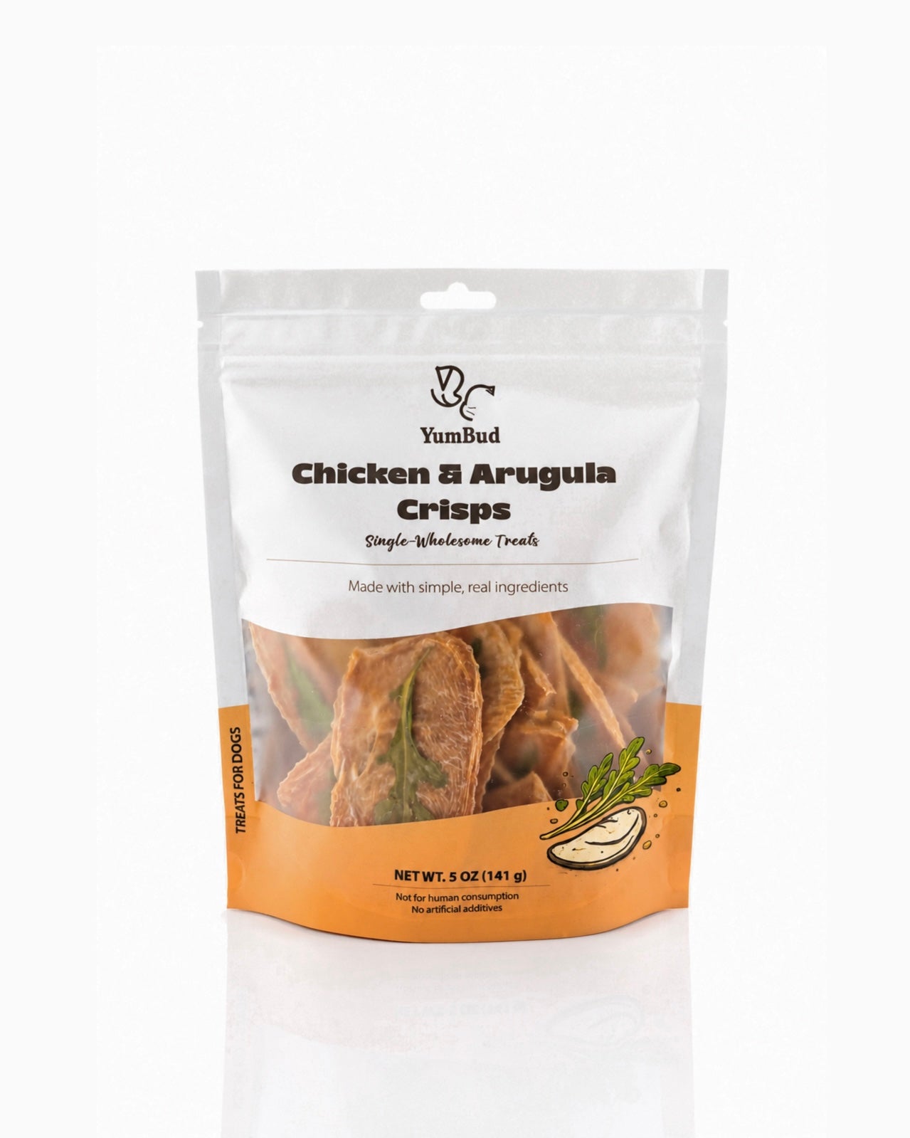 Chicken & Arugula Crisps